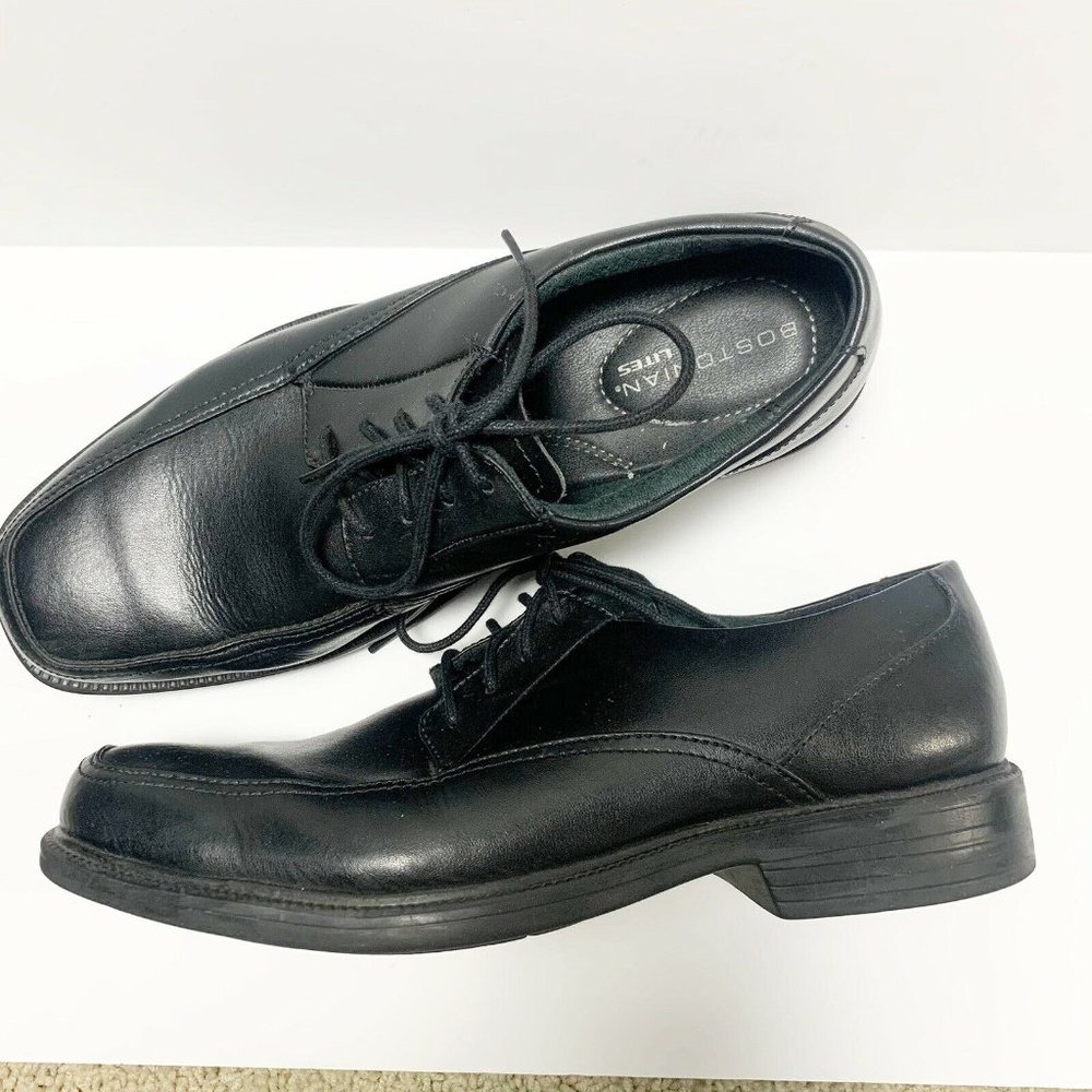 Bostonian Lites Men's Sz 8 Black Lace Dress Shoes